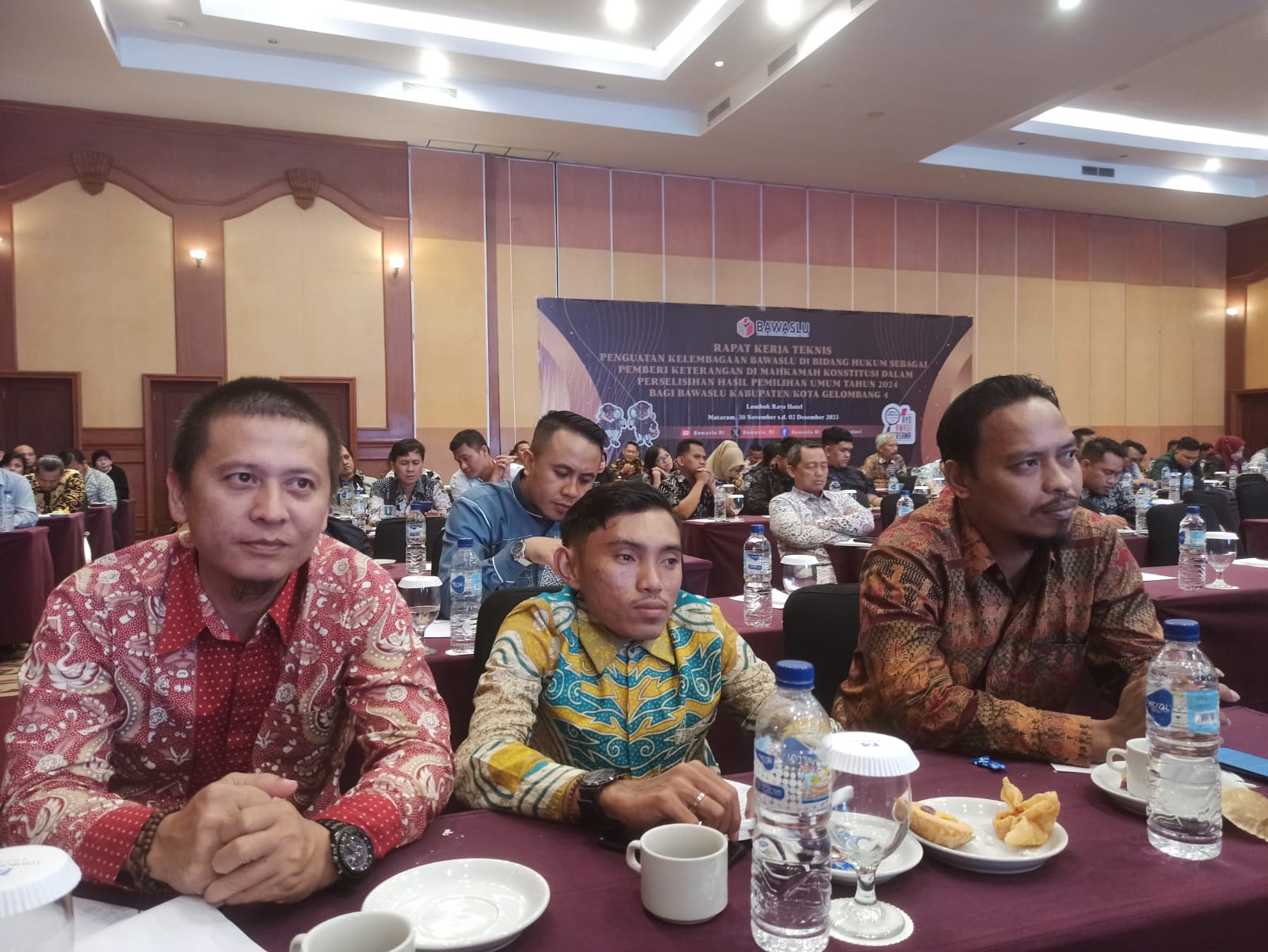 Penguatan Lembaga, Bawaslu Kabgor Hadiri Rakernis Pemberi Keterangan PHPU