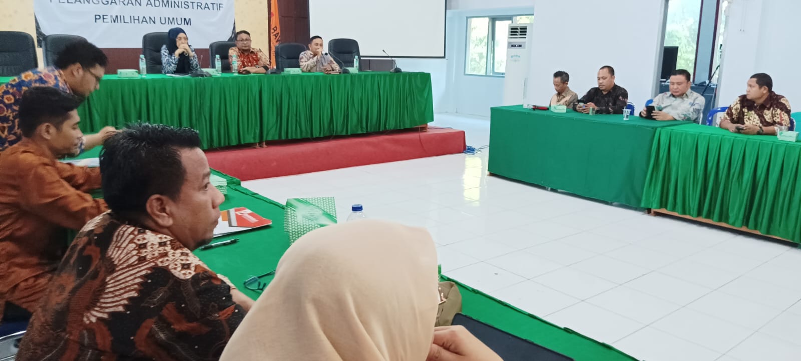 Penyusunan Keterangan Tertulis Sidang Sengketa PHPU, Bawaslu Kabgor Ikuti Rakor Teknis