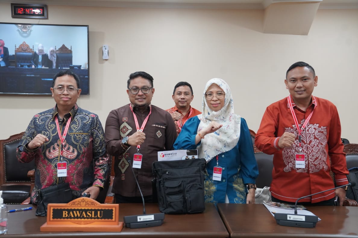 Bawaslu Kabgor Ikuti Sidang Lanjutan PHPU Pileg di MK