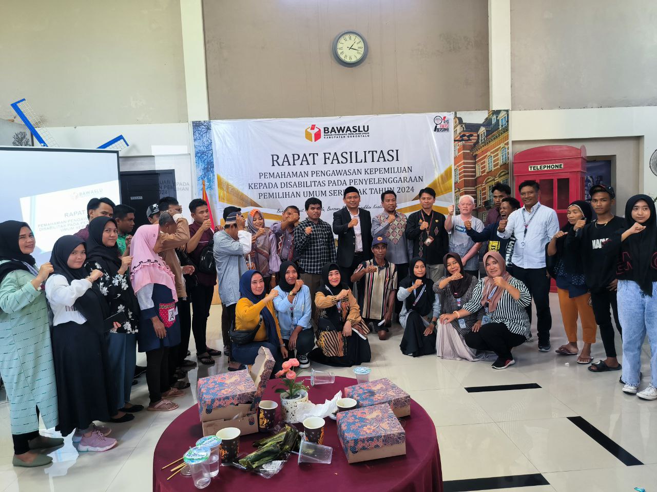 Gandeng Sahabat Disabilitas, Bawaslu Kabupaten Gorontalo Gelar Sosialisasi Pengawasan Partisipatif Pemilu 2024