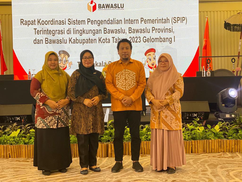 Di Bali, Bawaslu Kabupaten Gorontalo Hadiri Rakornas SPIP