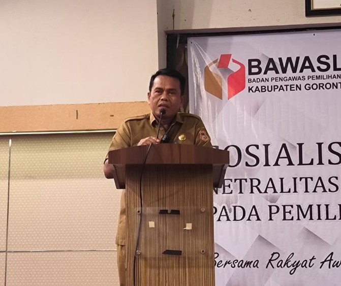 Buka Kegiatan Sosialisasi, Darwan Ingatkan ASN Harus Netral Dalam Pemilu 2024