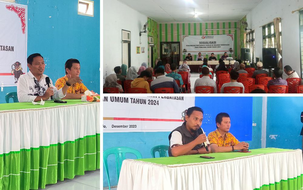 Bawaslu Kabgor Harap Masyarakat Wilayah Perbatasan Terlibat Awasi Pemilu