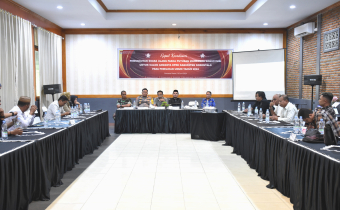 Rakor Persiapan PSU, Bawaslu Kabgor Pastikan Lakukan Pengawasan Maksimal