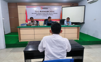 Bawaslu Kabgor Gelar Seleksi Tes Wawancara Calon Anggota Panwascam Untuk Pilkada 2024