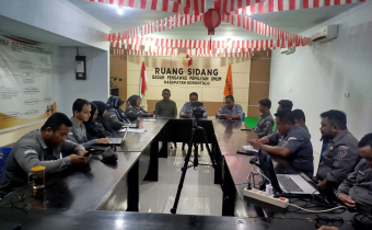 Foto Rapat Koordinasi Internal kelembagaan yang dilanjutkan dengan acara halal bihalal, Senin (30/03/2026)